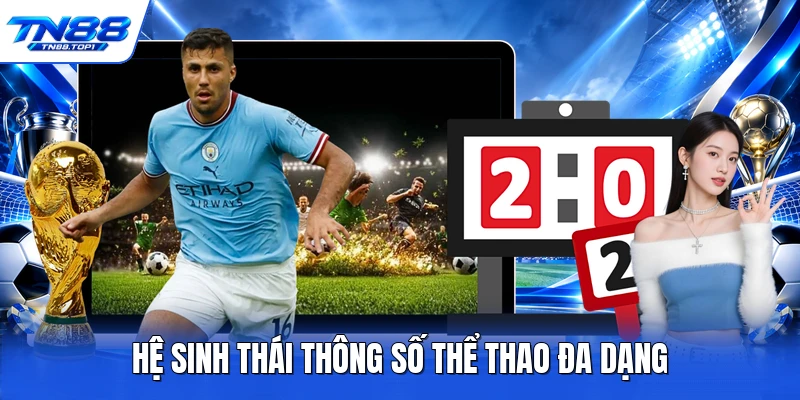 Hệ sinh thái thông số thể thao đa dạng Hệ sinh thái thông số thể thao đa dạng