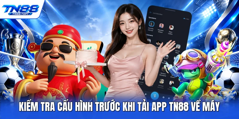 Kiểm tra cấu hình trước khi tải app TN88 về máy